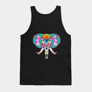 Geometric Elephant Tank Top